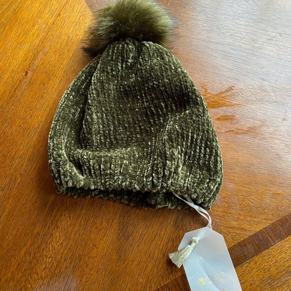 boutique hunter green hat